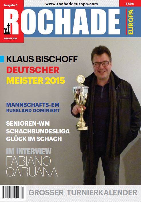 Schachzeitung Rochade Europa 2016 01 Titelseite