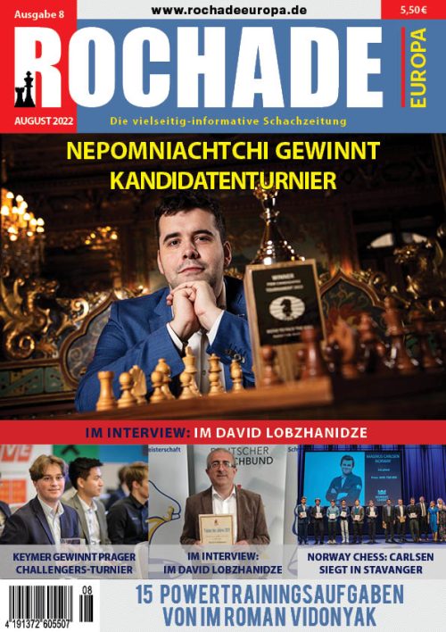 rochade_schachzeitung_2022_08_cover